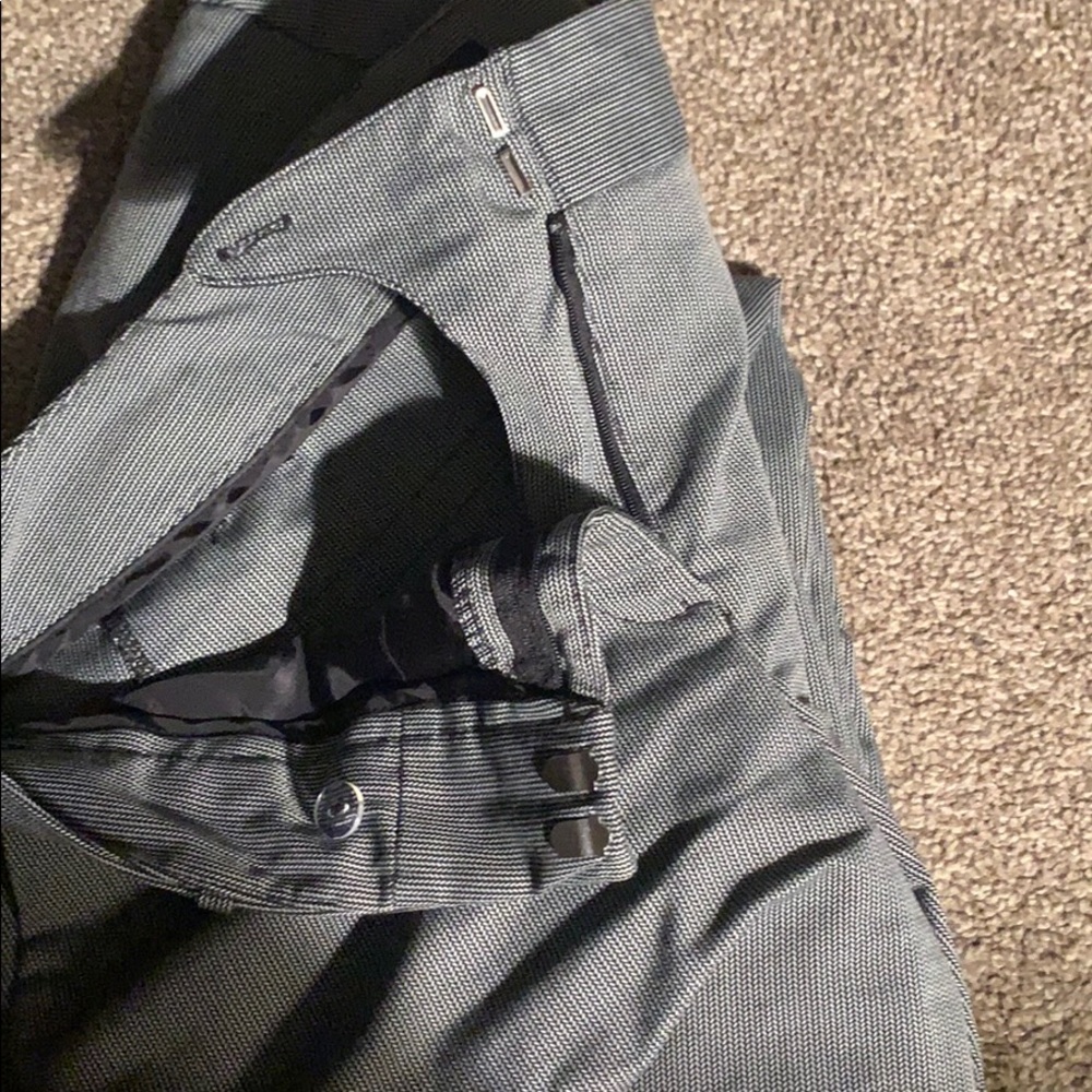 Black and white/grey thread pants - Picture 2 of 4